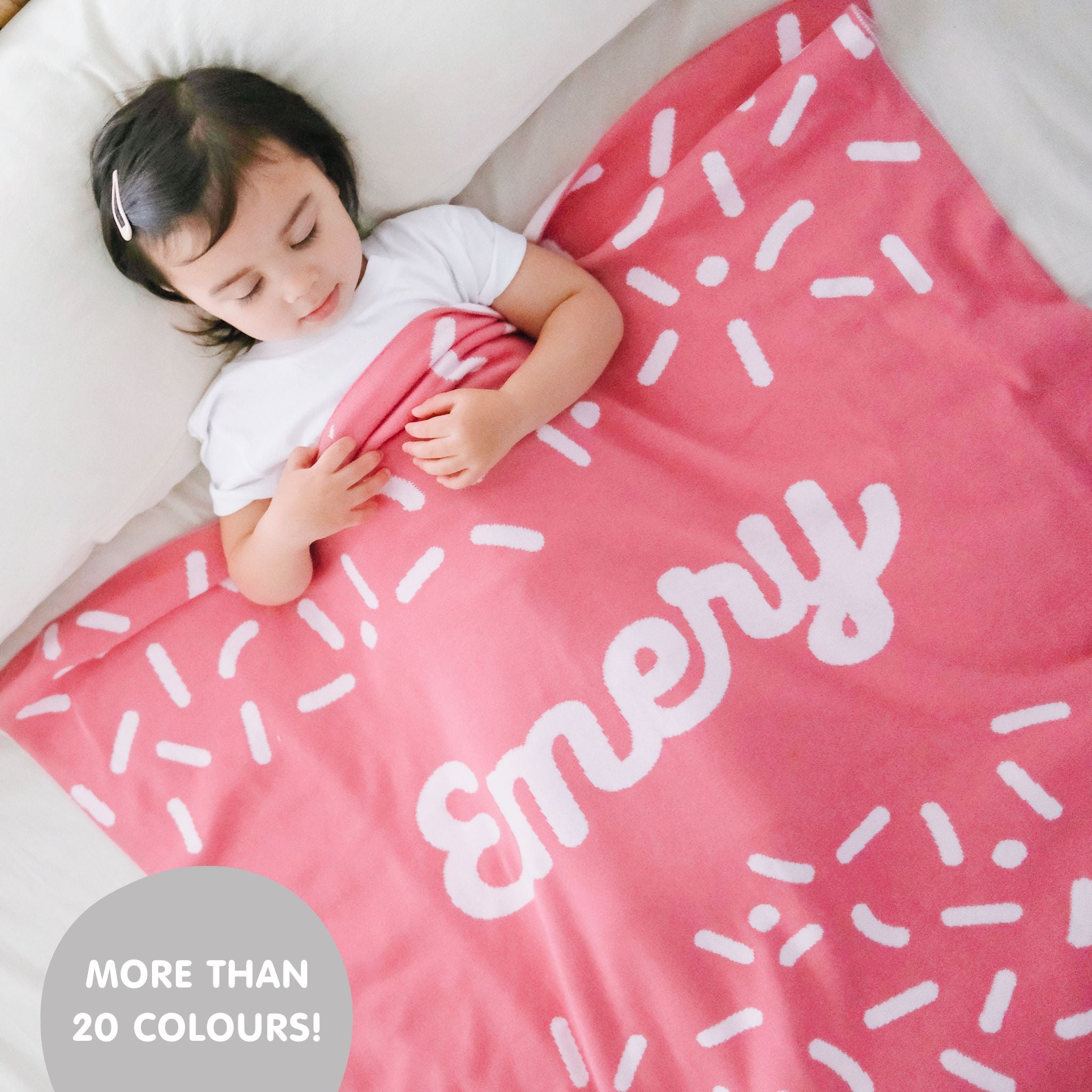 Personalized name blankets on outdaughtered sale