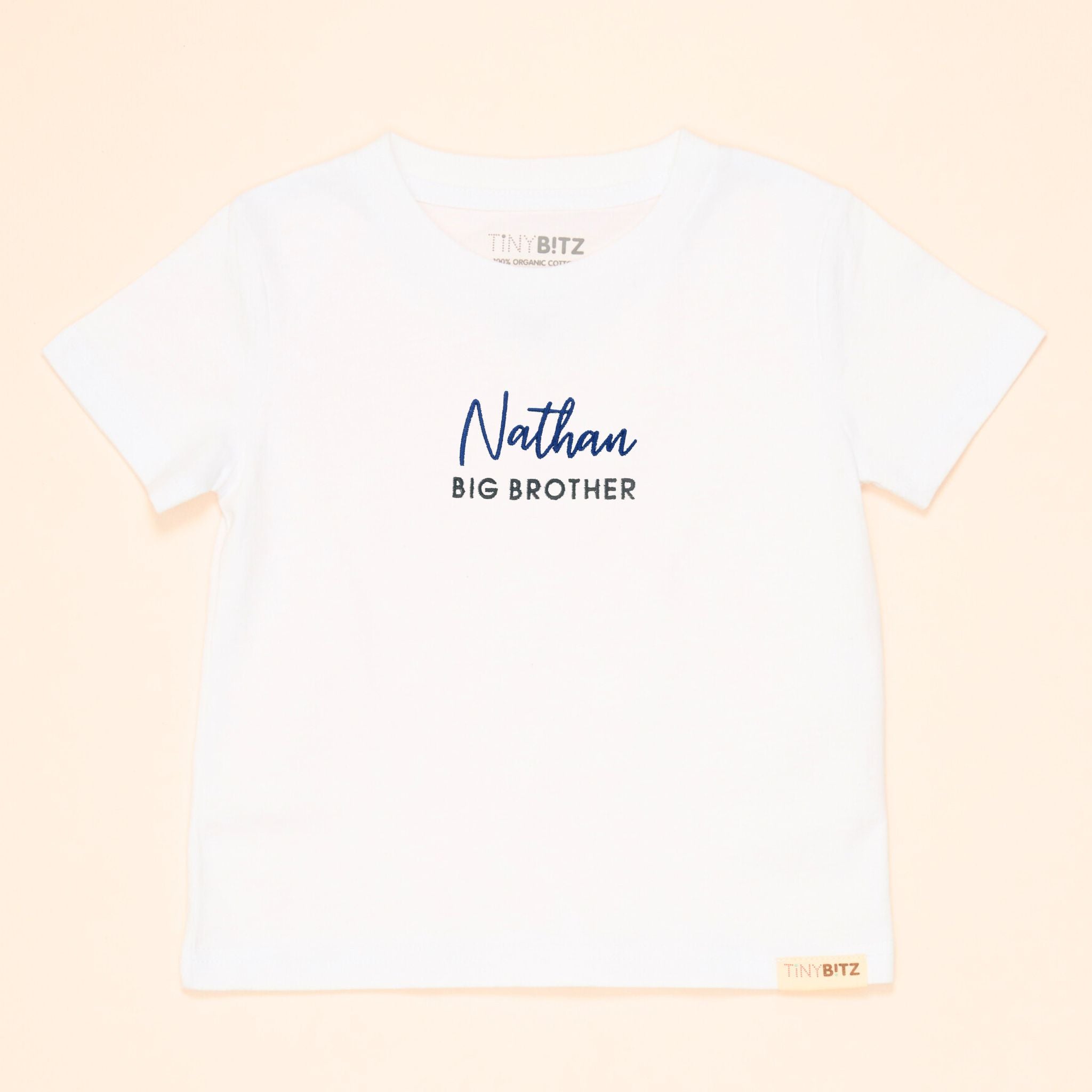 Kids Tee: Big Brother with Name