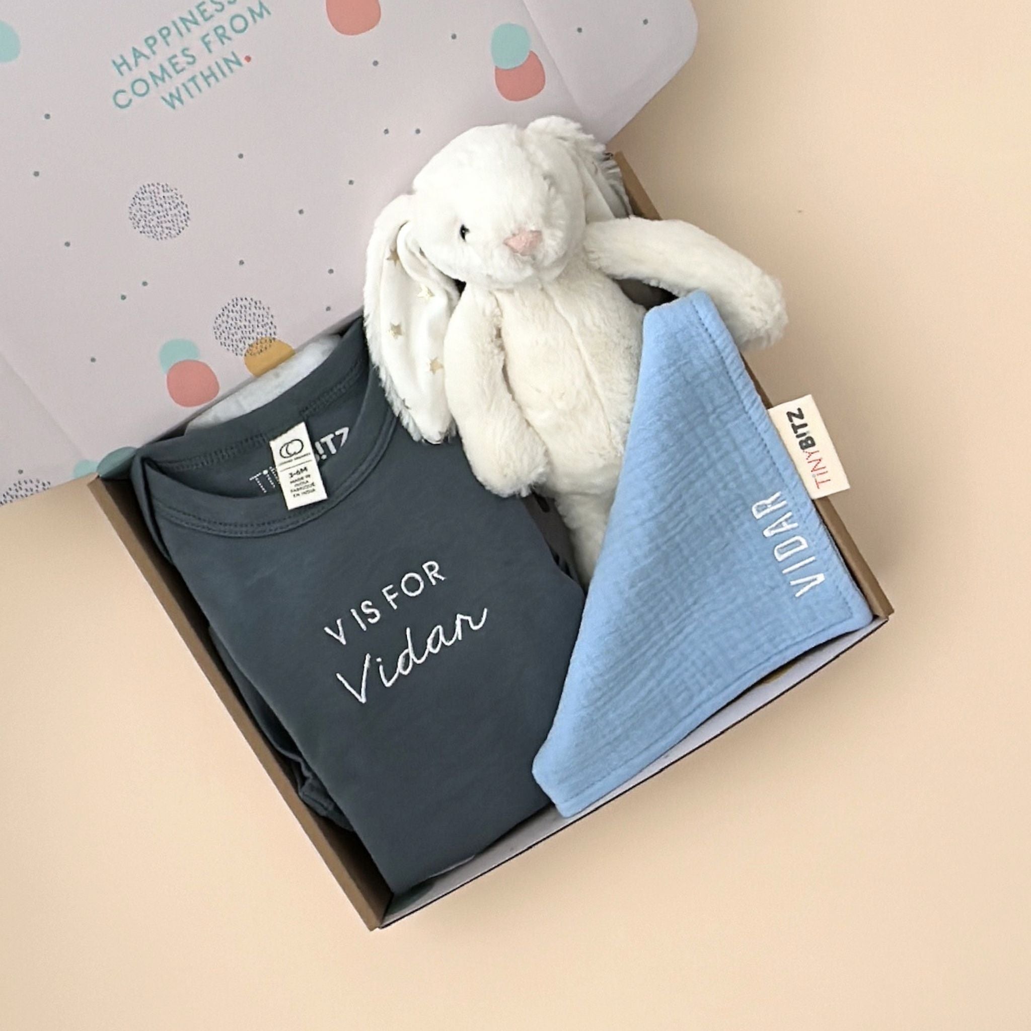 Personalized Gift Set for Baby Boys