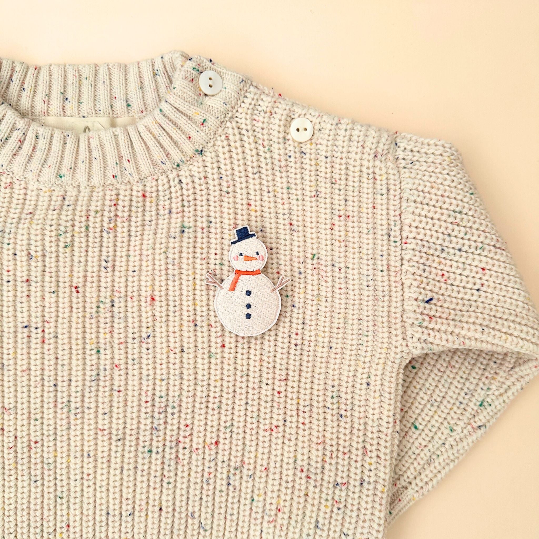 Confetti Sweater for Babies and Kids (Cream)