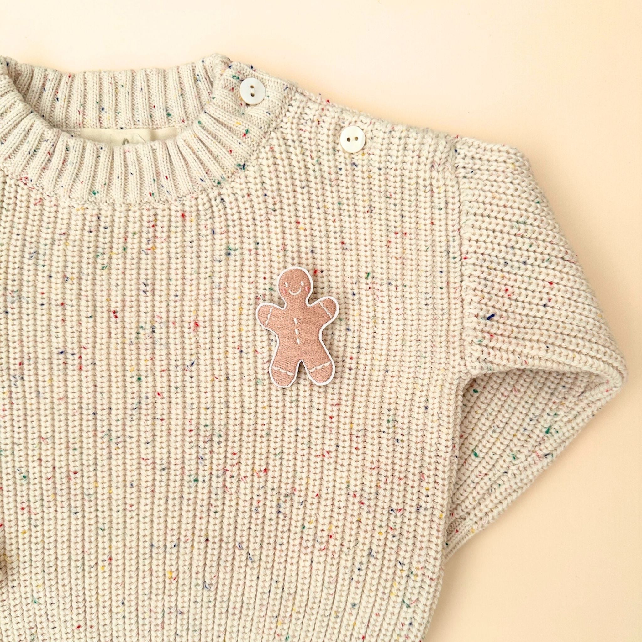 Confetti Sweater for Babies and Kids (Cream)