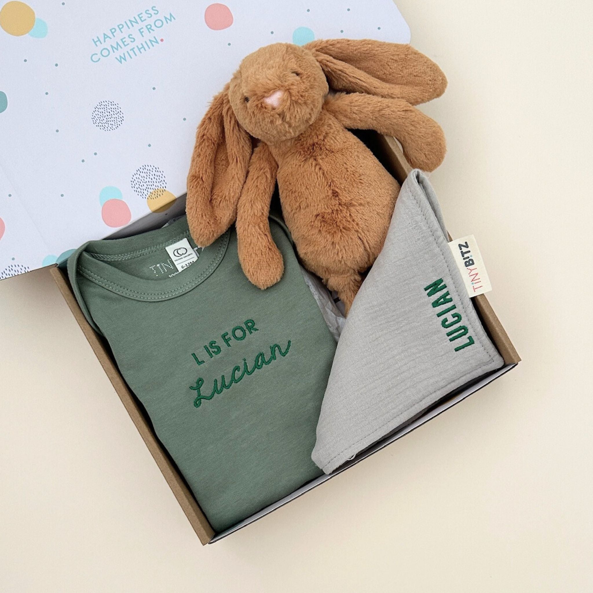 Personalized Gift Set for Baby Boys