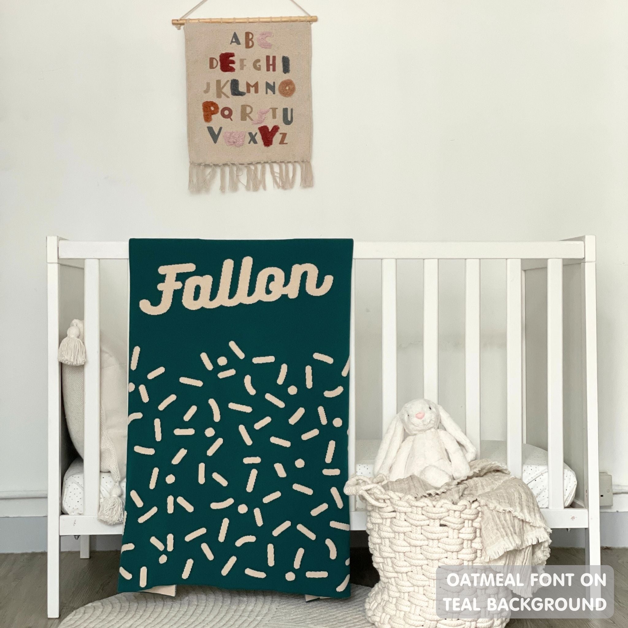 Personalized Blanket for Babies and Kids (The Confetti)