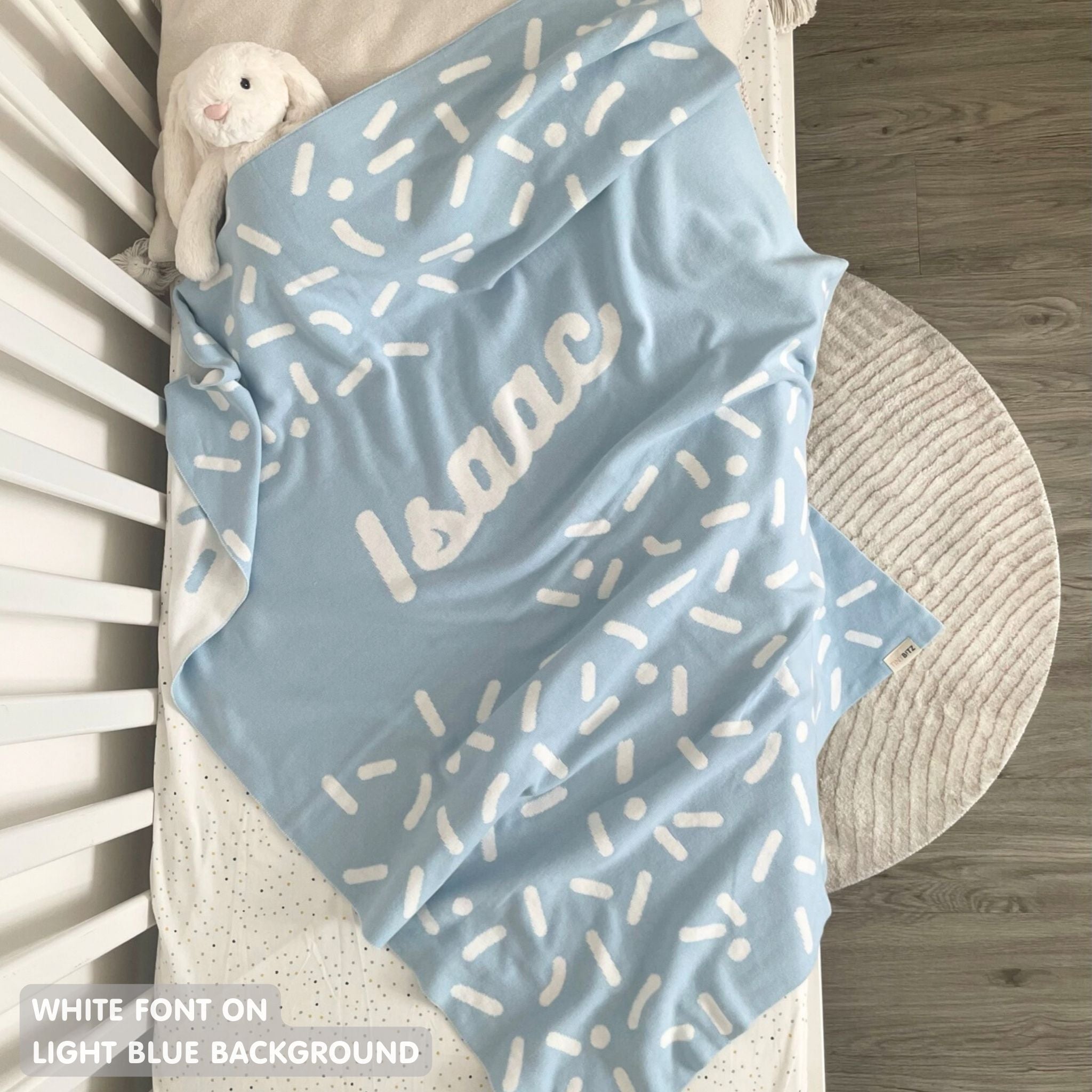 Personalized Blanket for Babies and Kids (The Confetti)