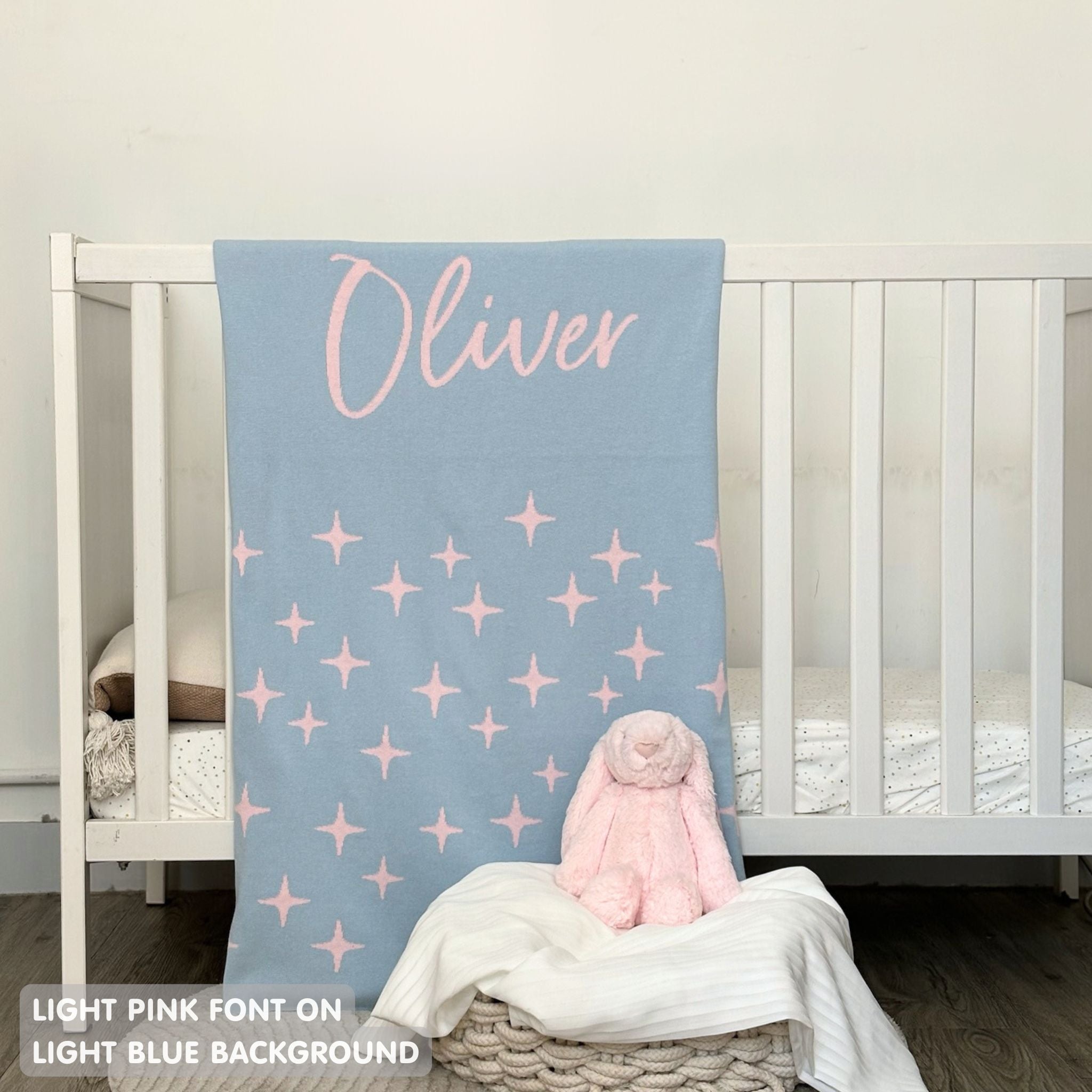 Personalized Blanket for Babies and Kids (The Twinkles)