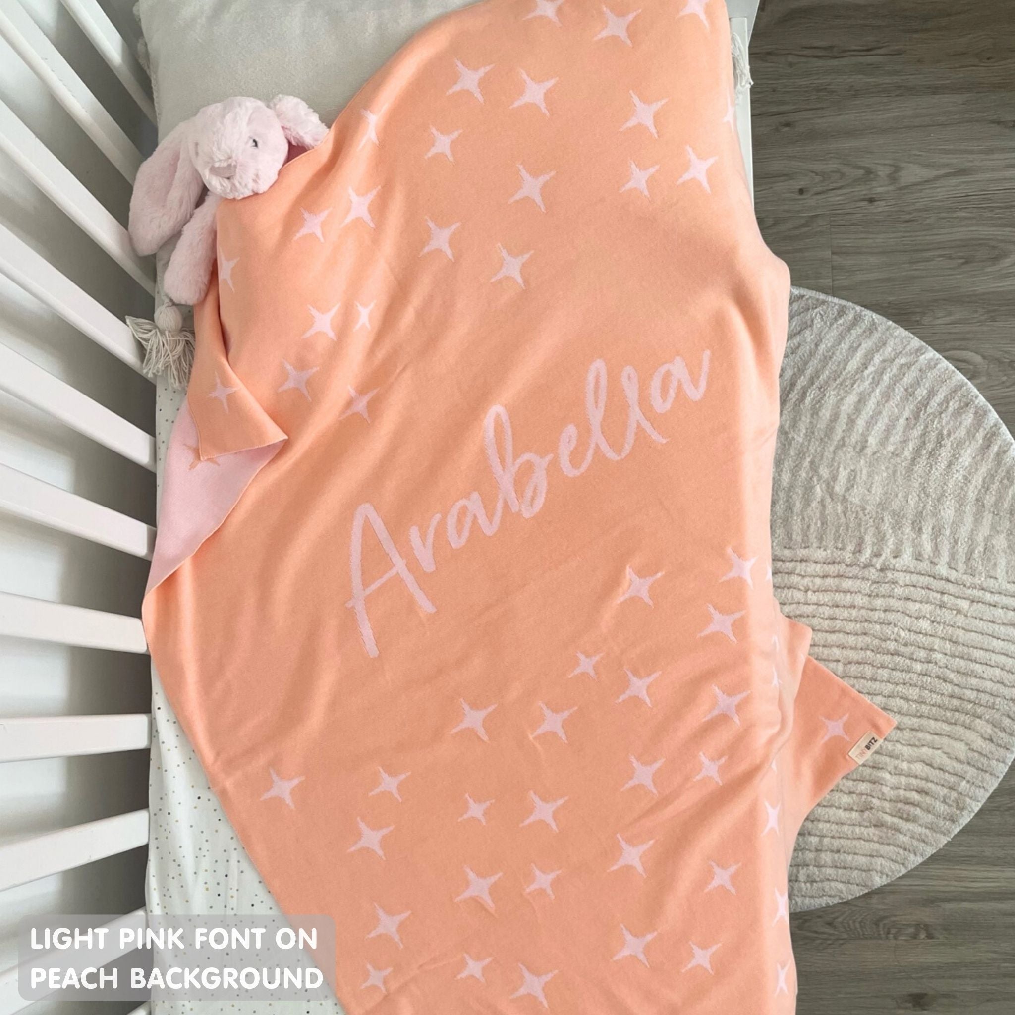 Personalized Blanket for Babies and Kids (The Twinkles)