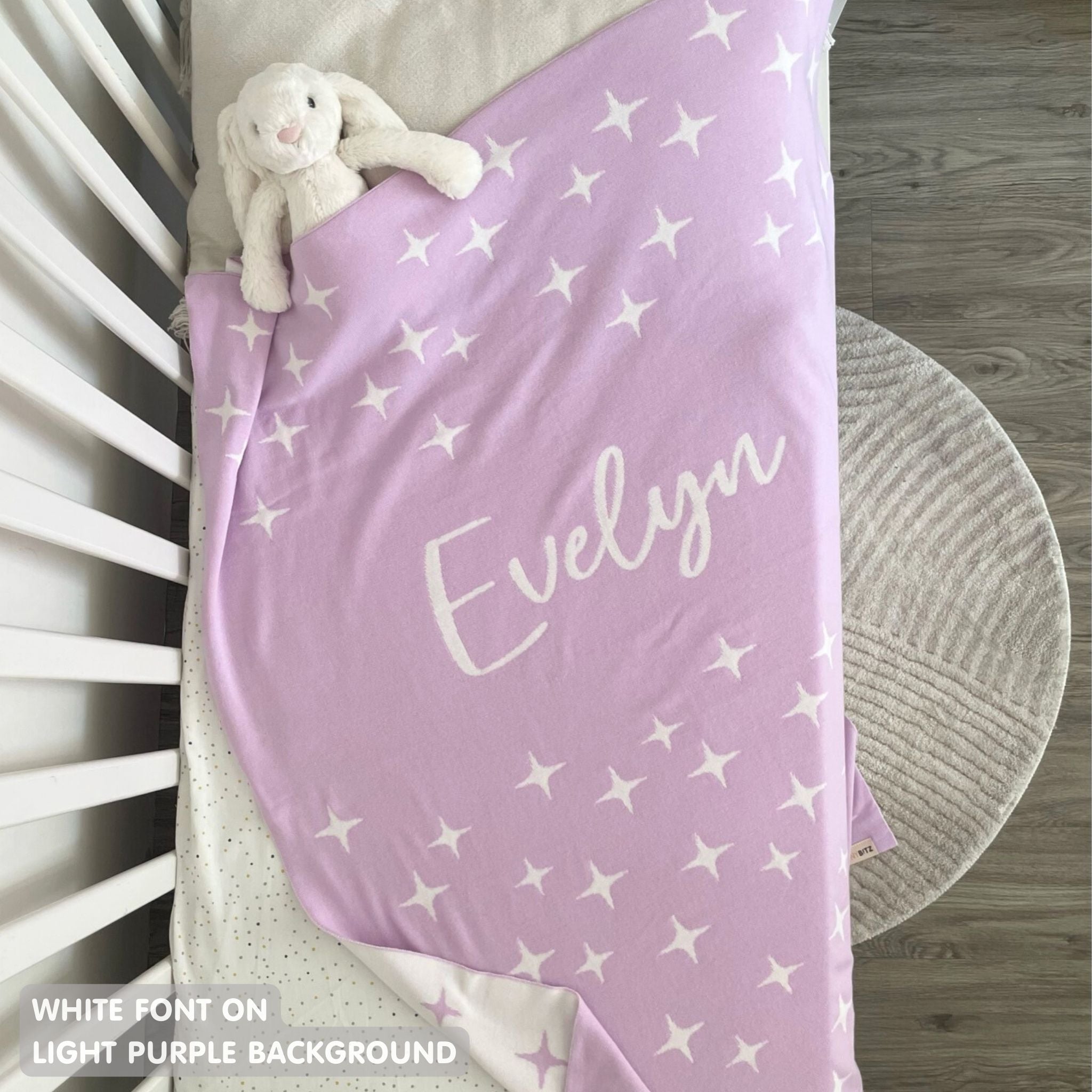 Personalized Blanket for Babies and Kids (The Twinkles)