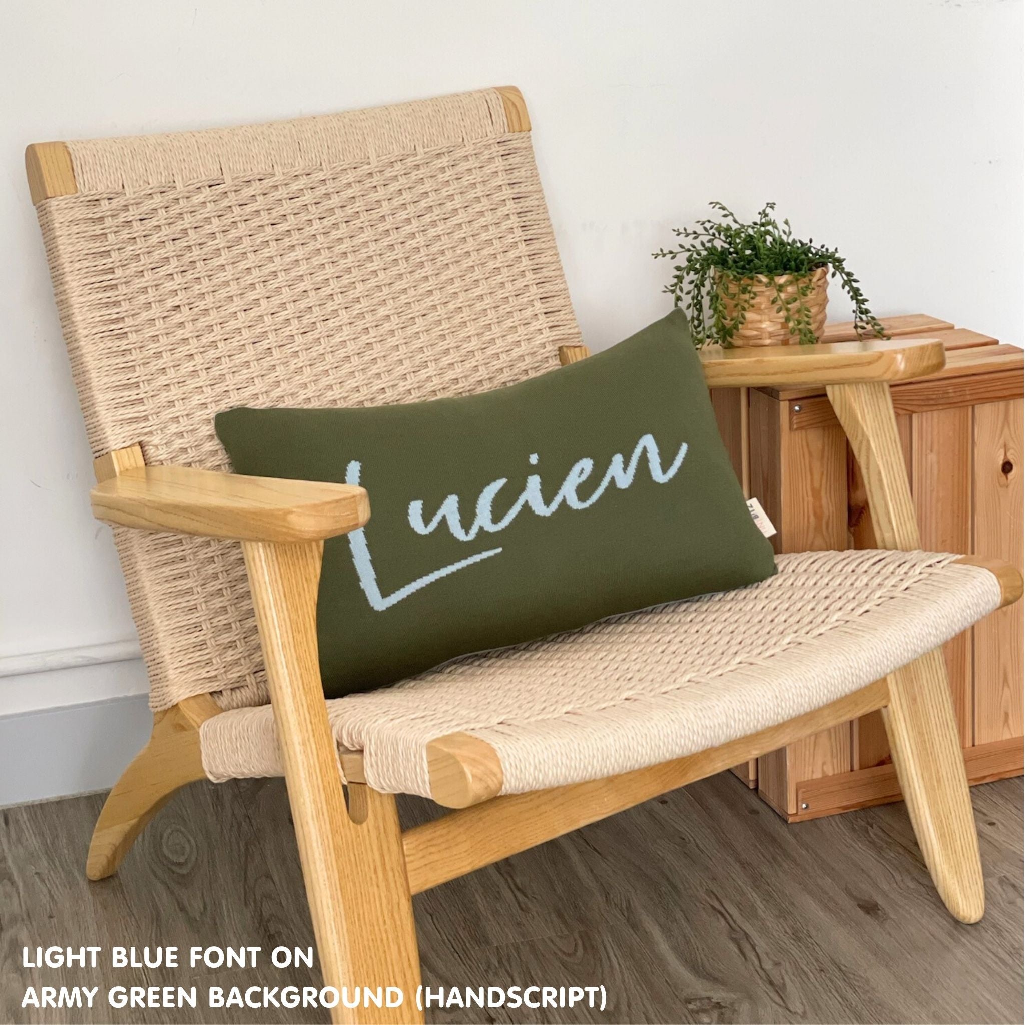 Personalized Rectangular Cushion (Name)