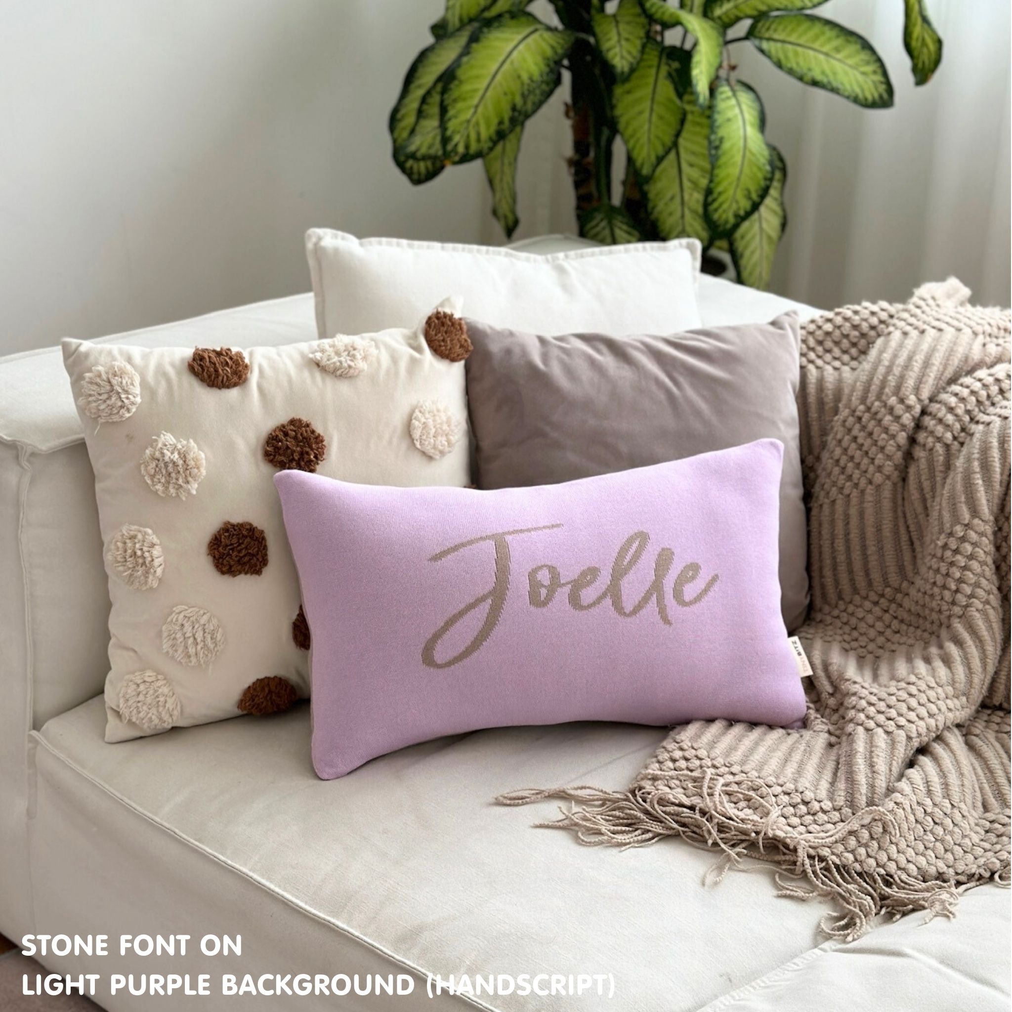 Personalized Rectangular Cushion (Name)