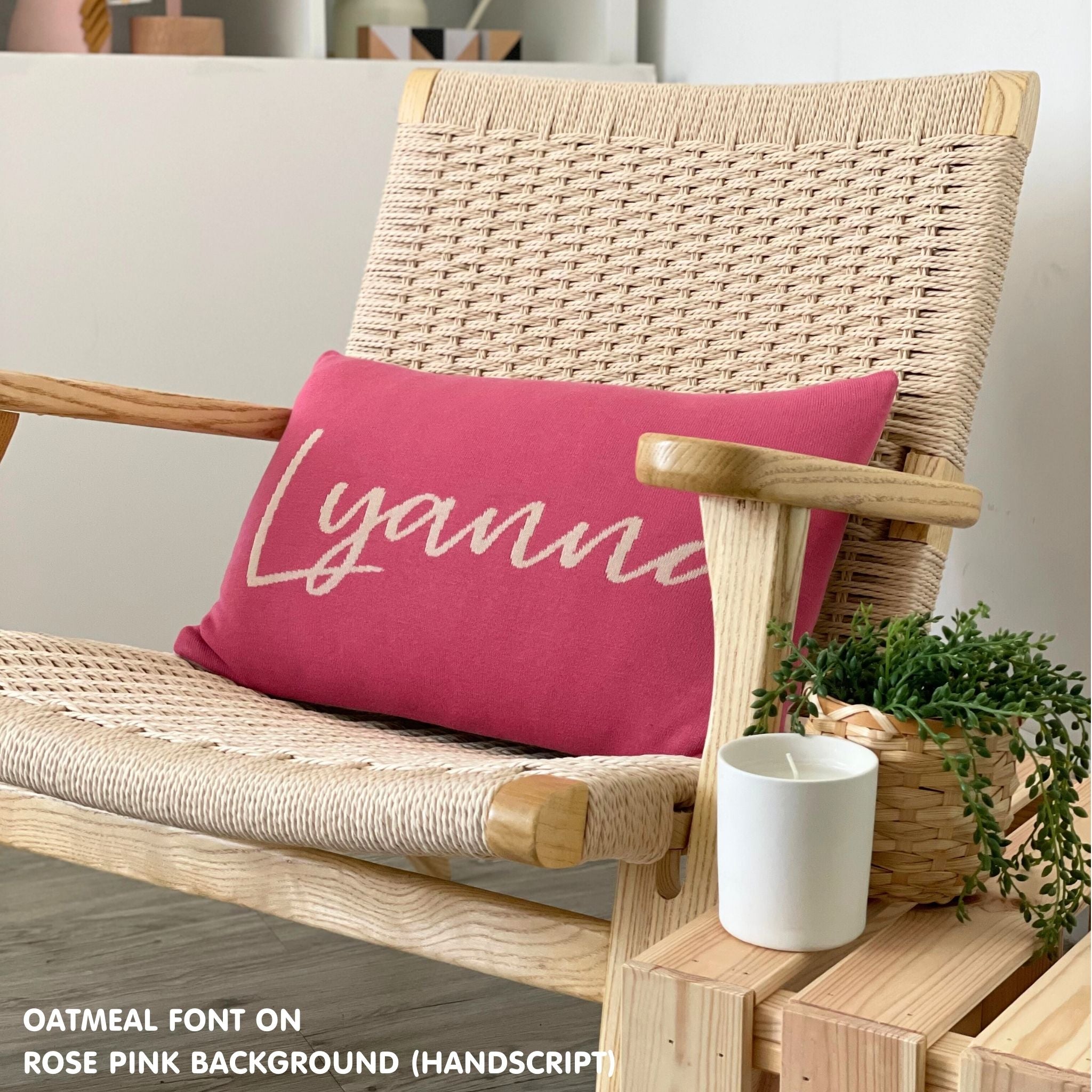 Personalized Rectangular Cushion (Name)