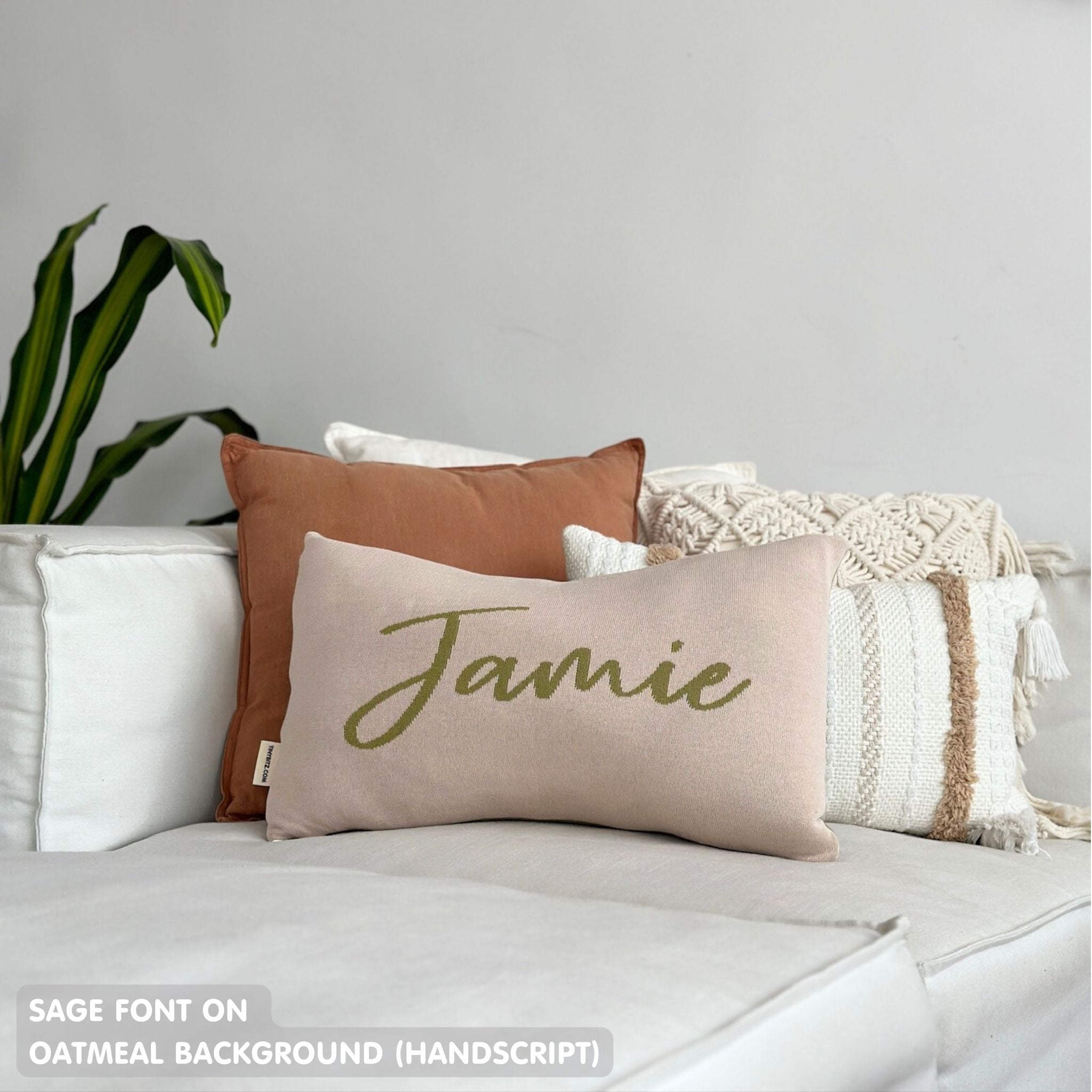 Personalized Rectangular Cushion (Name)