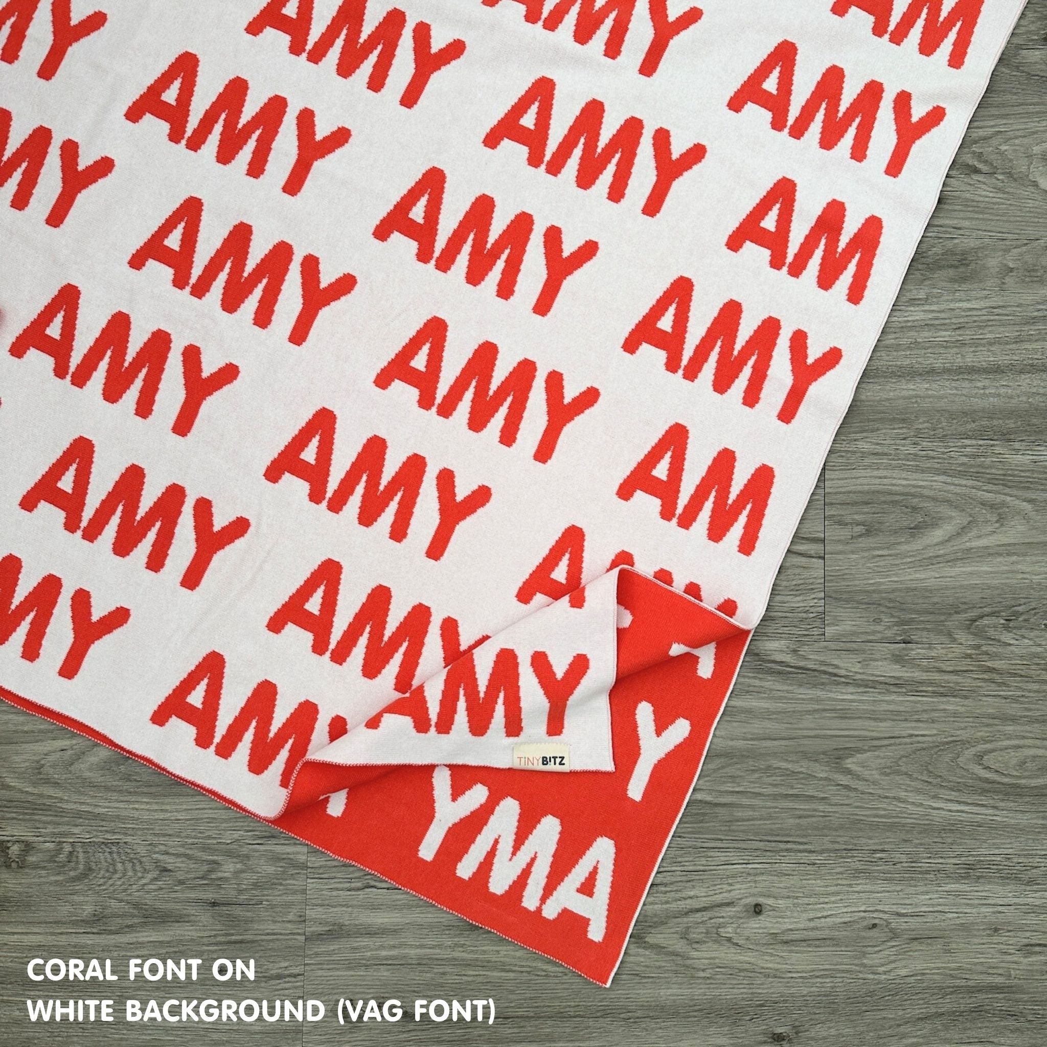 Personalized Blanket for Pets (White Background)