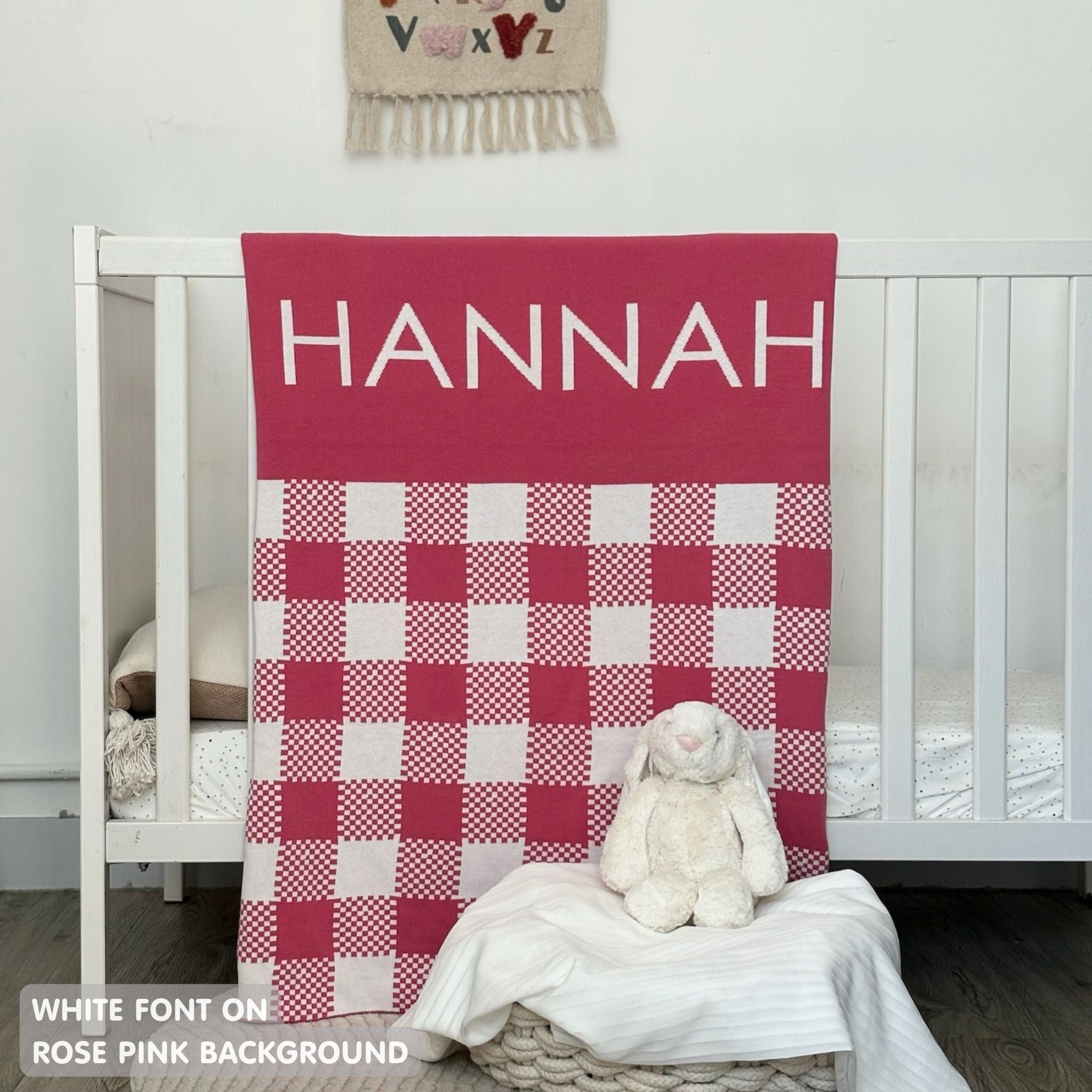 Personalized Blanket for Babies and Kids (The Checks)