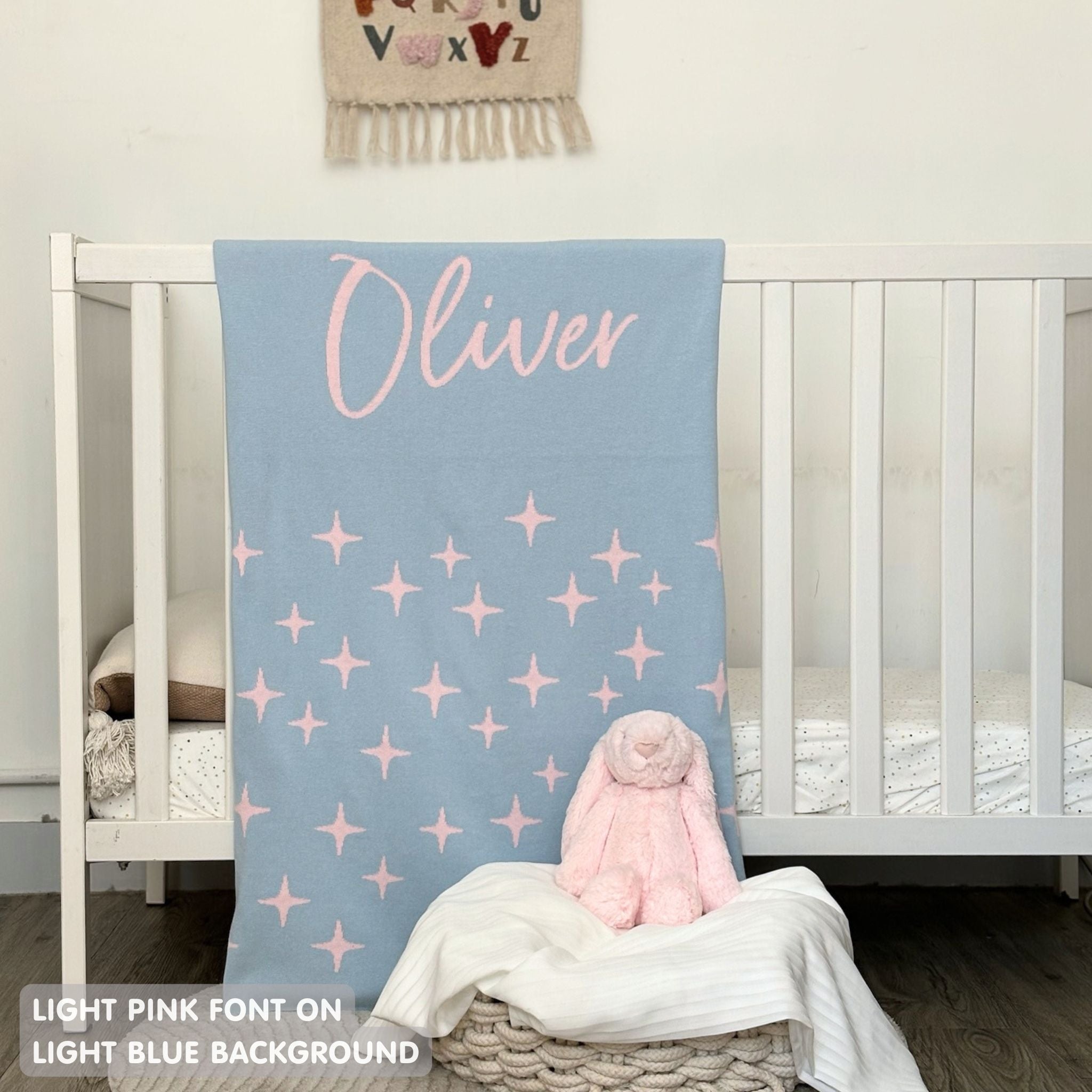 Personalized Blanket for Babies and Kids (The Twinkles)