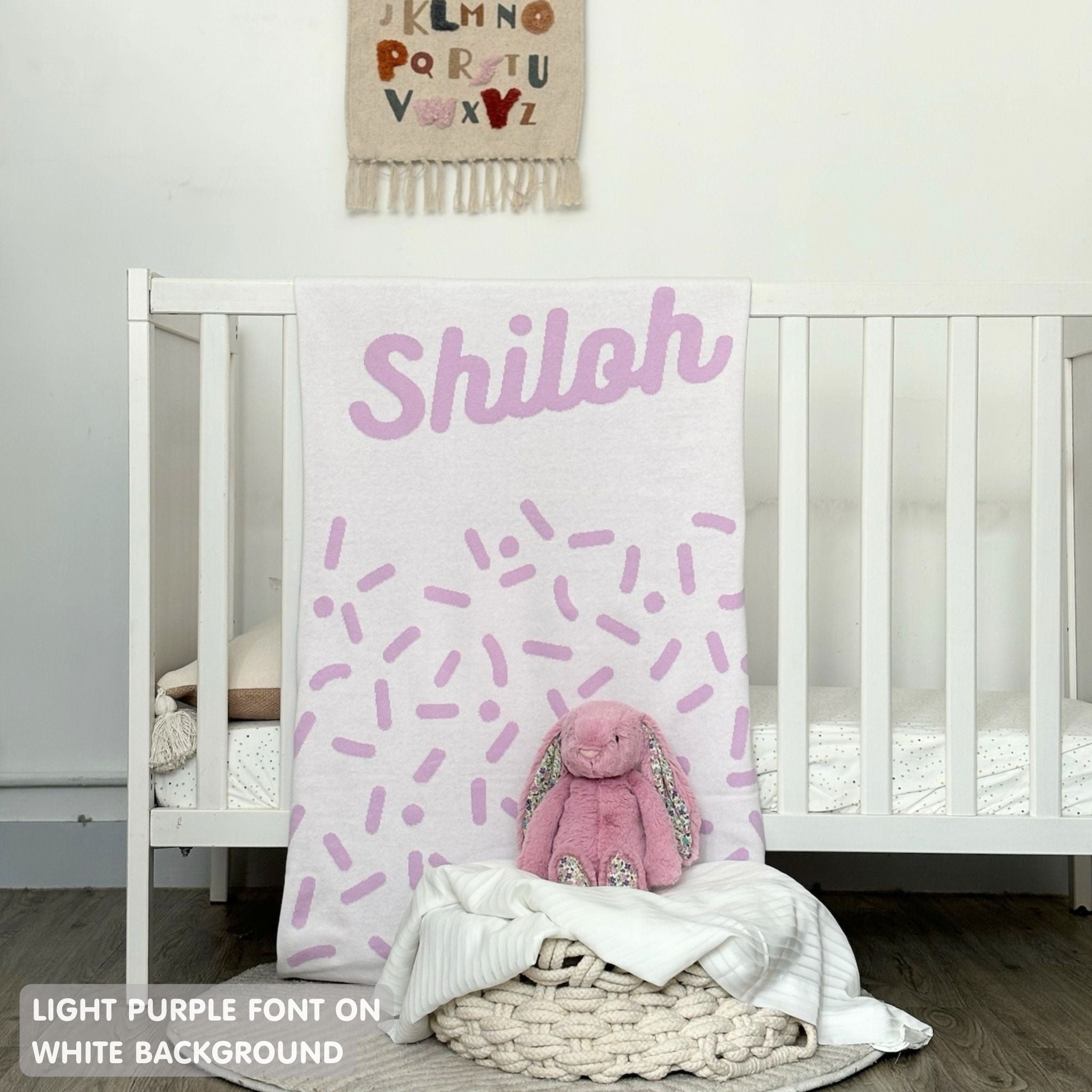 Personalized Blanket for Babies and Kids (The Confetti)