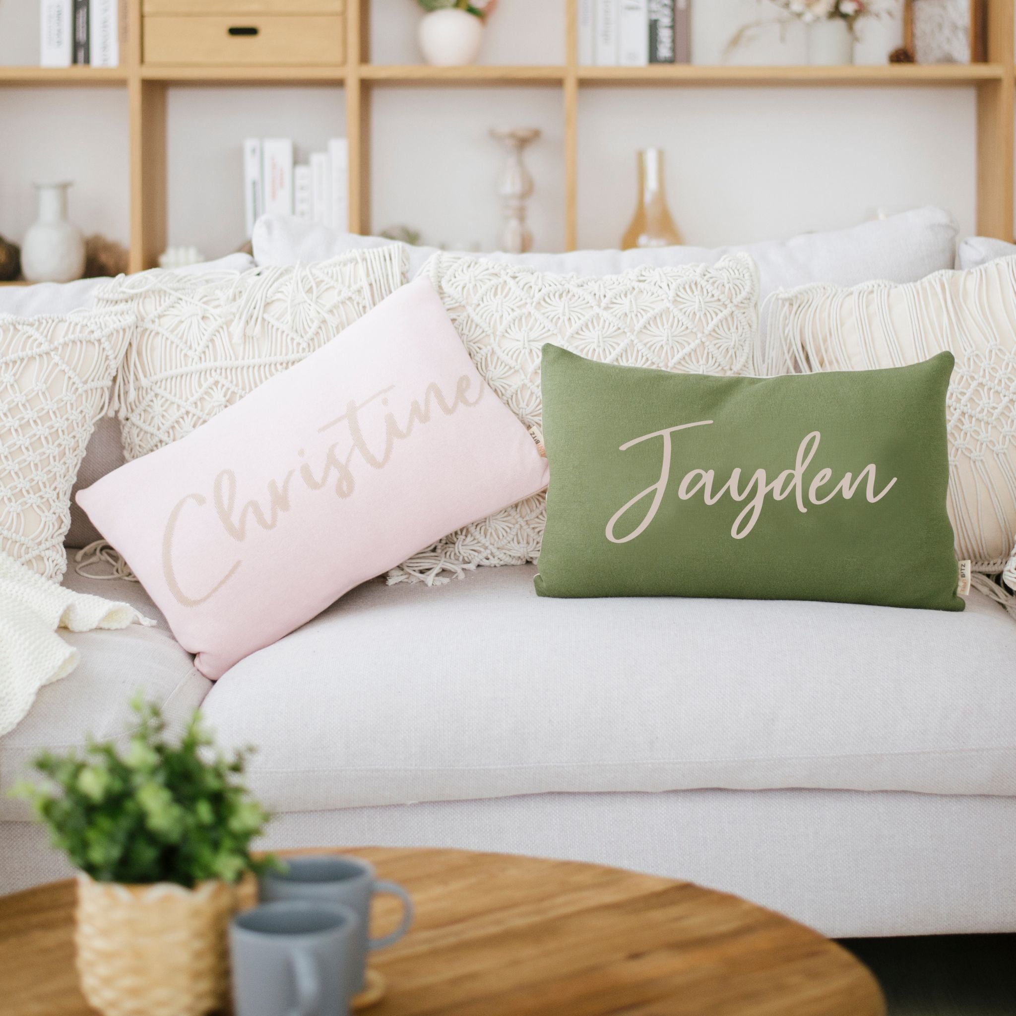 Personalized Rectangular Cushion (Name)