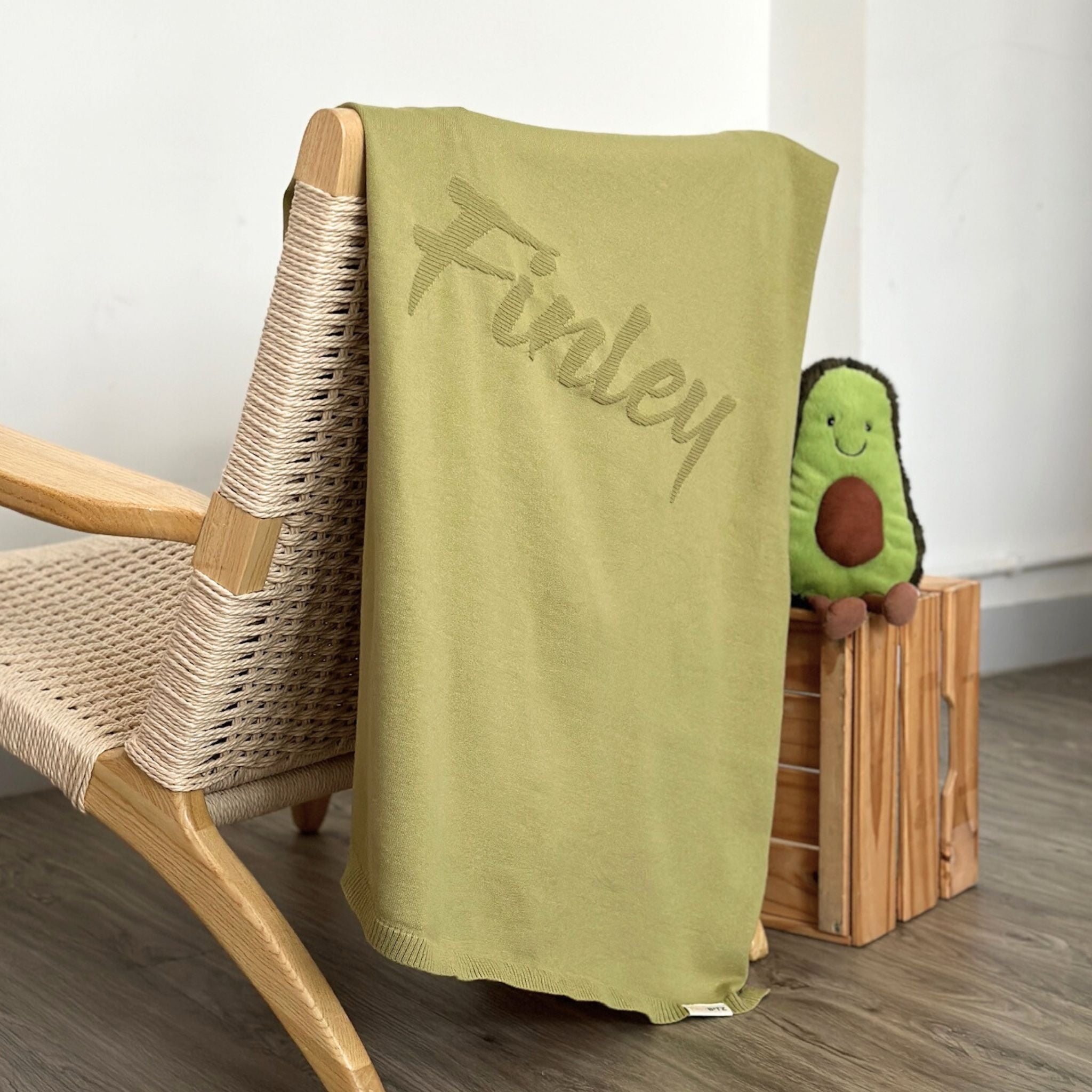 Personalized Blanket for Finley (95x95cm)