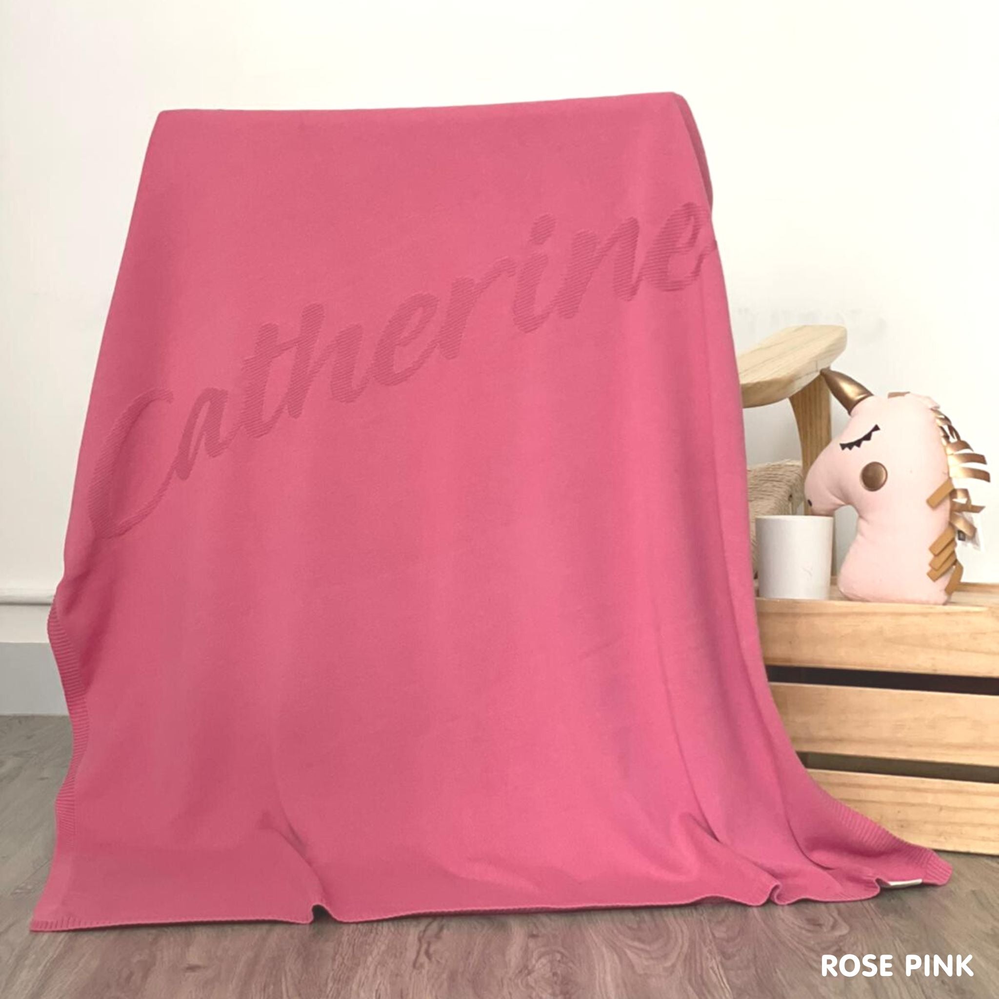 Personalized Blanket for Babies and Kids (One Colour)