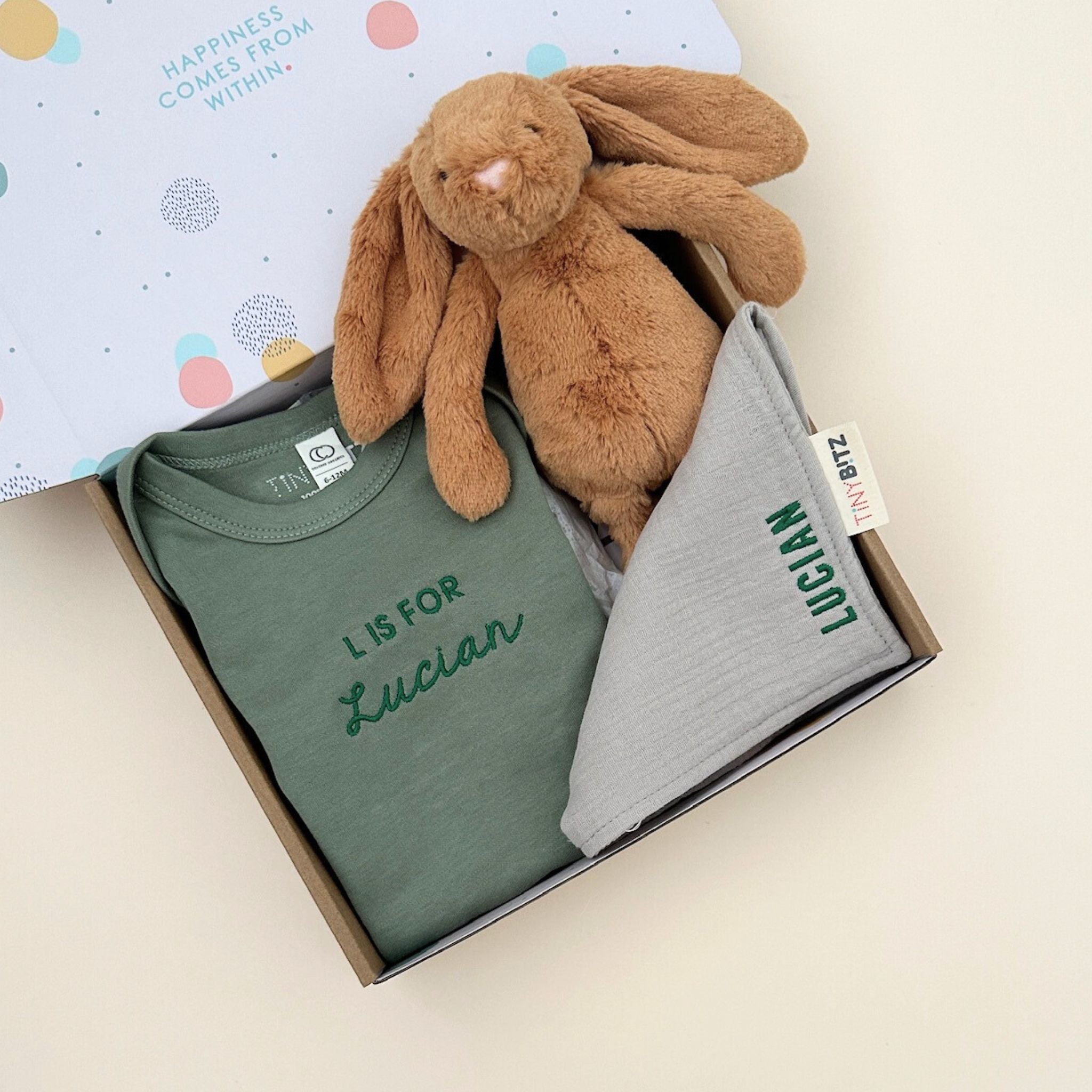 Personalized Gift Set for Baby Boys