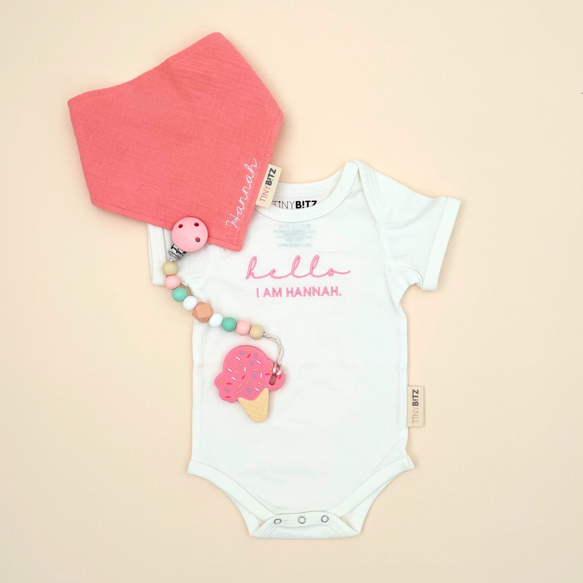 Personalized Gift Set for Baby Girls