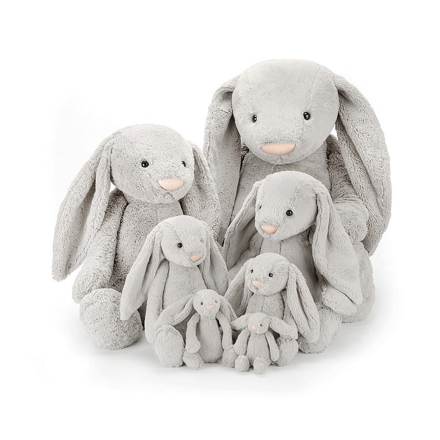 Jellycat Soft Toy: Bashful Bunny (Silver)