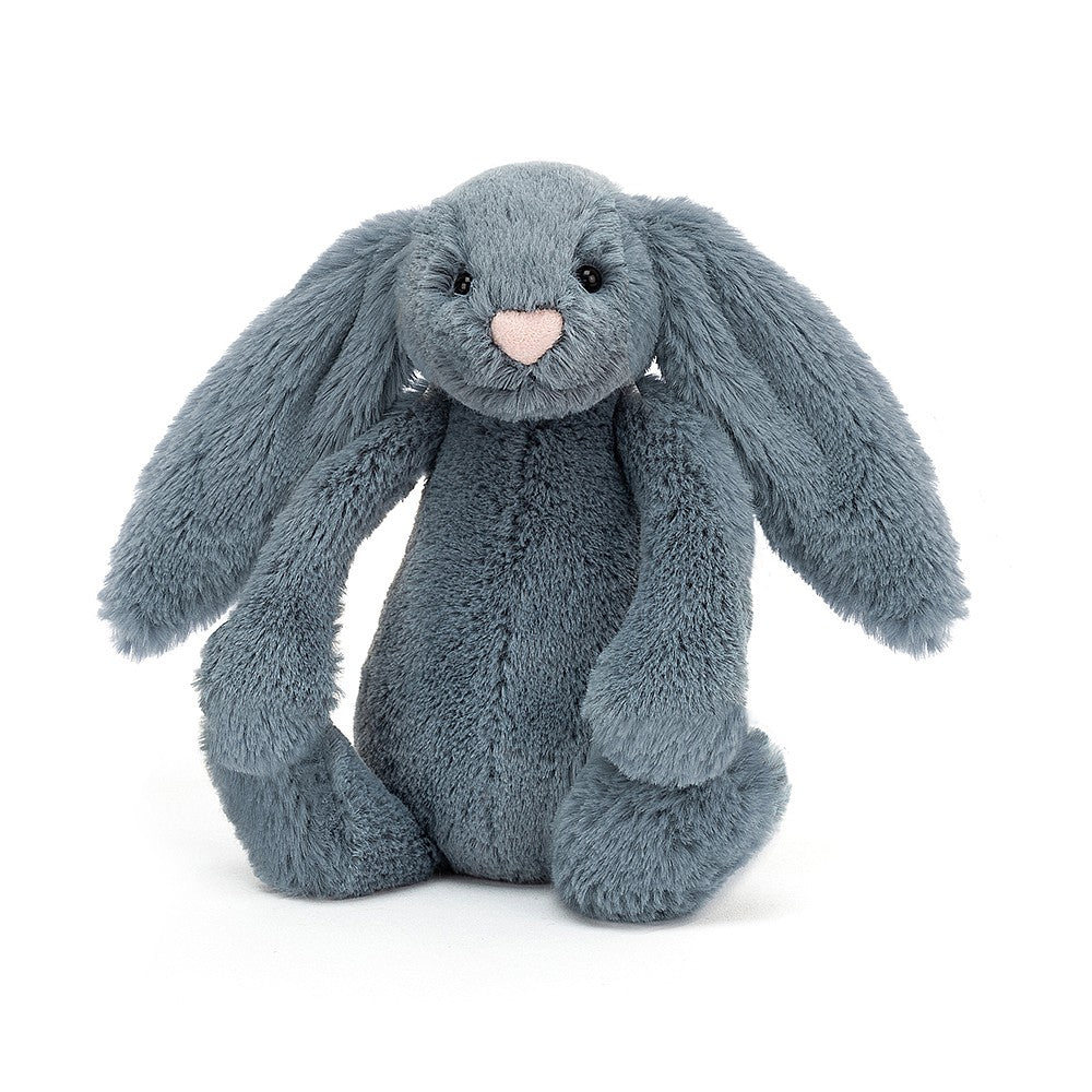 Jellycat Soft Toy: Bashful Bunny (Dusky Blue)