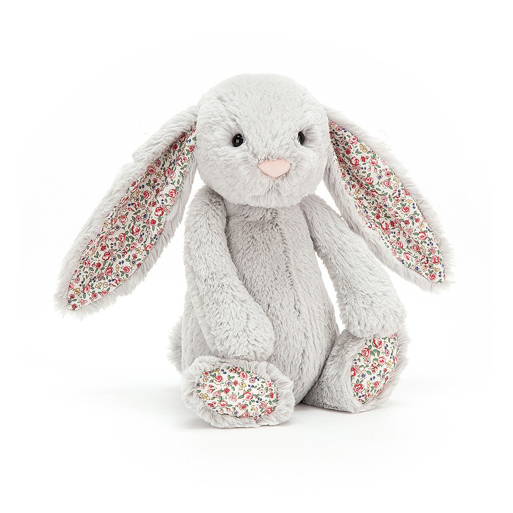 Jellycat Soft Toy: Blossom Bunny (Silver)