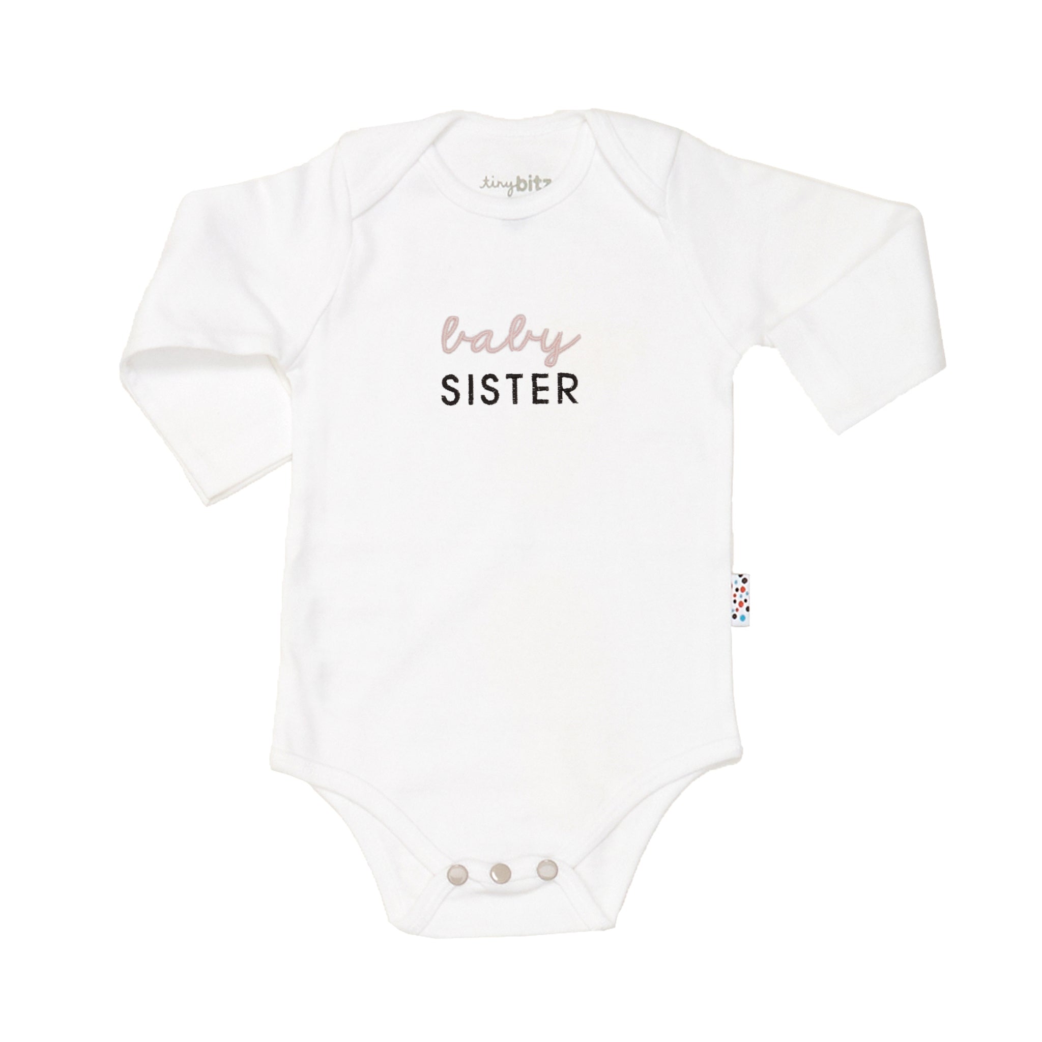 Organic Onesie: Baby Sister