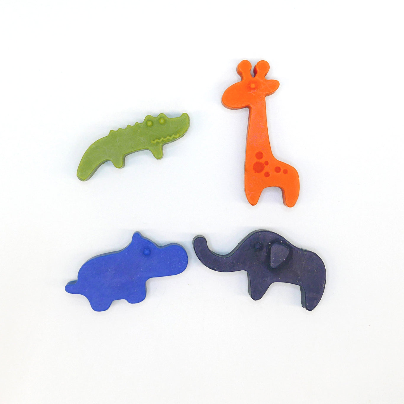 MiniFab: Safari Animal Crayons Set