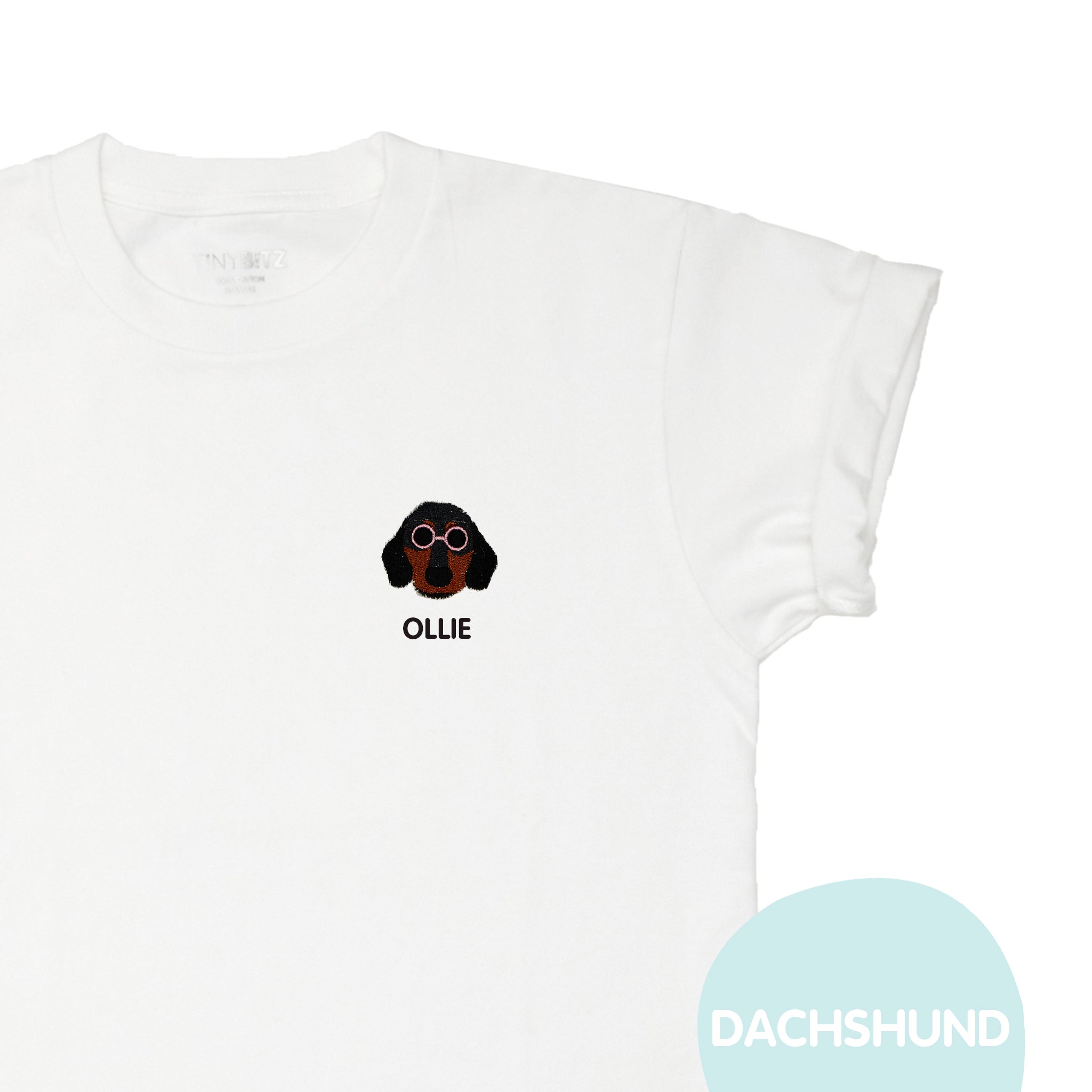 TinyBitz x GG: Personalized Tee (Dachshund)