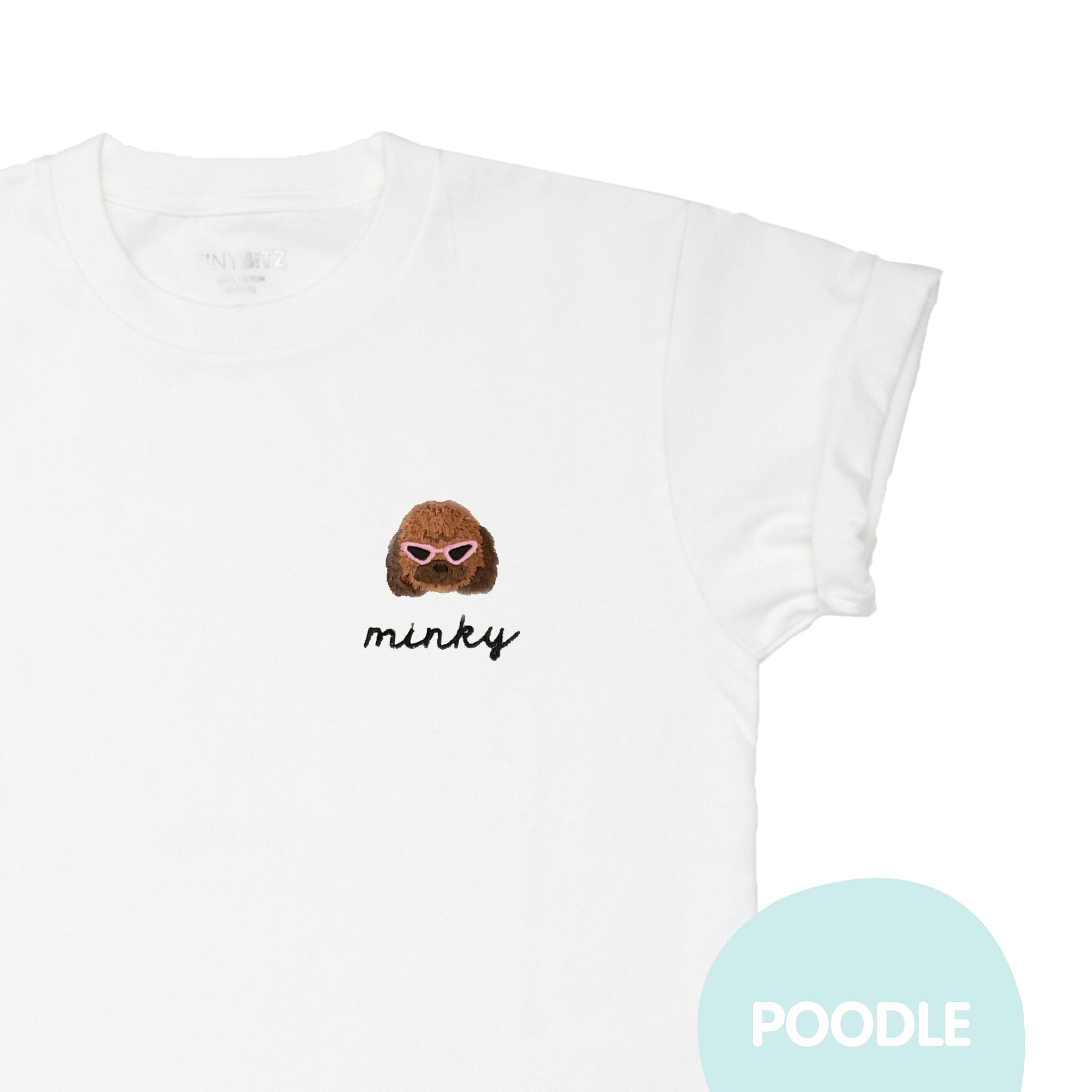 TinyBitz x GG: Personalized Tee (Poodle)